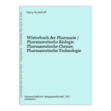 Wörterbuch pharmazie pharamze gebraucht kaufen  Rüsselsheim am Main
