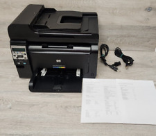 HP LaserJet 100 Color MFP M175nw Printer Scan Copy 2700 Page Count Tested READ! for sale  Shipping to South Africa
