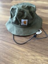 Boné vintage Carhartt balde soletrado festival de verão tamanho único Bush chapéu cáqui comprar usado  Enviando para Brazil