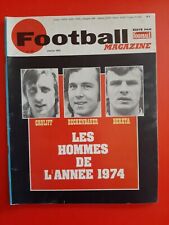 1975 football magazine d'occasion  Saint-Pol-sur-Mer