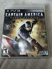 Captain America: Super Soldier Sony PlayStation 3 PS3 (2011) disco e estojo de jogos comprar usado  Enviando para Brazil