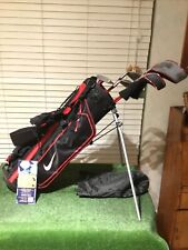 Nike Juniors VRS Set (D, 4H, 7i, 9i, SW, Putter) Graphite & Stand Bag, used for sale  Shipping to South Africa