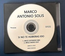 Marco Antonio Solis Si No Te Hubieras Ido Remixes CD Promo 2 faixas Single Raro comprar usado  Enviando para Brazil