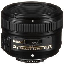 (Caja abierta) Lente Nikon AF-S FX Nikkor 50 mm f/1,8G enfoque automático montaje en F #2 segunda mano  Embacar hacia Argentina