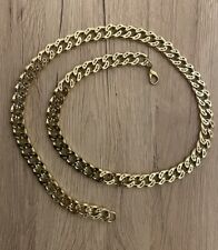 Modeschmuck goldkette 80cm gebraucht kaufen  Memmelsdorf