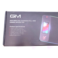 Mouse pad GiM RGB carregamento sem fio tamanho completo controle de toque ajustável para jogos comprar usado  Enviando para Brazil