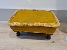 Sherborne footstool yellow for sale  MELTON MOWBRAY