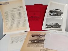 1967 Mercury Cyclone GT Caliente fotos em preto e branco e pasta de comunicado de imprensa 1966, usado comprar usado  Enviando para Brazil