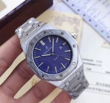 Relógio masculino Audemars Piguet azul carvalho real - 14790ST.OO.0789ST.09 comprar usado  Enviando para Brazil