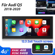 Używany, Do Audi Q5 Q5L 2018-2020 12,3" Radio samochodowe Carplay Android 12.0 Car GPS Navi DAB+ na sprzedaż  Wysyłka do Poland