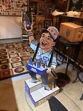 4 Foot Tall Bud Light Beerman Phil Windy City Chicago, IL Cardboard 3D Standup for sale  Shipping to South Africa