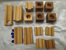 Wooden marble run for sale  Greendale