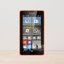 Używany, Microsoft Lumia 435 8GB pomarańczowy (odblokowany) smartfon - doskonały stan na sprzedaż  Wysyłka do Poland