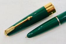 parker pen green for sale  BURY ST. EDMUNDS
