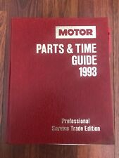 Guía de tiempo y piezas de motor 1993, 65a edición 0-87851-753-7 segunda mano  Embacar hacia Mexico
