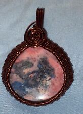 pendant black necklace stone for sale  Ontario