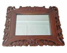 Mirror carved wood for sale  Shipping to Ireland