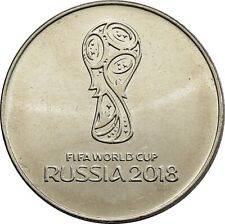 Używany, 25 rubli 2018 - Rosja - FIFA Piłka nożna - Mistrzostwa Świata Rosja 2018 na sprzedaż  Wysyłka do Poland