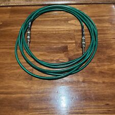 Cable para guitarra genuino Fender verde lima 15 pies segunda mano  Embacar hacia Argentina