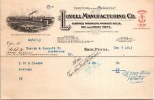 Lovell manufacturing erie for sale  Lewistown