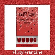 Unhas reutilizáveis Red Aspen, pop on short quadrado glitter, flirty francine comprar usado  Enviando para Brazil