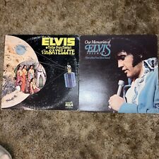 Vinil Elvis Presley Aloha from Hawaii Via Satellite & Our Memories Of Elvis Vo.2, usado comprar usado  Enviando para Brazil