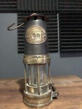 Miner safety lamp for sale  ABERDARE