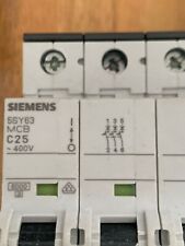 Siemens 5sy63 mcb for sale  BOOTLE