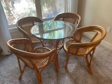 Bamboo cane dinning for sale  Jacksonville Beach