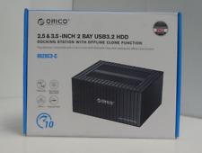 ORICO 2.5 & 3.5 Inch 2 BAY USB3.2 HDD Docking Station 9628C3-C New / Open Box for sale  Shipping to South Africa