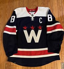 Camiseta deportiva de hockey Adidas MIC de Washington Capitals talla 56 Ovechkin , usado segunda mano  Embacar hacia Argentina