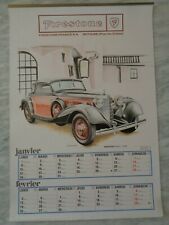 Ancien calendrier pneu d'occasion  Poitiers