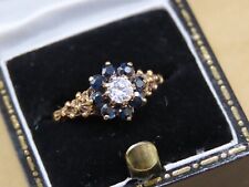 9ct gold cluster for sale  FORRES