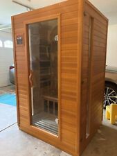 Dynamic Saunas 1 to 2 Person Ceramic and Wood Low EMF FAR Infrared Sauna (Used)  for sale  Marietta