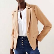 Blazer moderno con parche en el codo Loft en tostado árabe para mujer talla 14 segunda mano  Embacar hacia Argentina