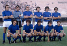 Italia alineación para una foto de grupo antes de la UEFA Euro 1980 Tercera P - Foto antigua segunda mano  Embacar hacia Mexico