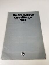 Volkswagen range brochure for sale  NEWCASTLE UPON TYNE