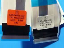 LG 65UK6200PUA 4K Smart TV LVDS Video Ribbon Cables EAD64666101 / EAD64666102 for sale  Shipping to South Africa