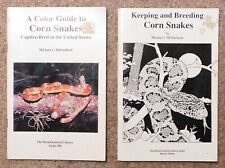 2 livros de cobras de milho: um guia de cores + manutenção e reprodução M. McEachern 1991 PB comprar usado  Enviando para Brazil