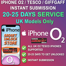 DESBLOQUEAR iPhone O2 TESCO UK 15 14 13 12 11 XS XR X SE 8 7 6 DESBLOQUEIO DE REDE comprar usado  Enviando para Brazil