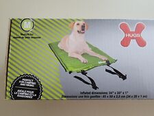Almohadilla de viaje autoinflable autoinflable para perro mascota colchoneta cama verde segunda mano  Embacar hacia Argentina