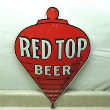 Vintage Red Top Beer Sign, Cincinnati, OH. Tin, Embossed 14.5" X 21" for sale  Shipping to South Africa