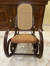 sedie dondolo legno usato  Rogliano