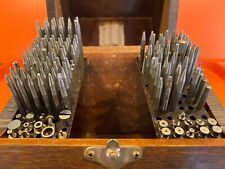 Vintage C&E Marshall Co. Watchmaker Staking Tool Set used for sale  Shipping to South Africa