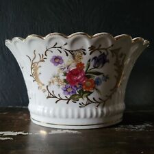 Usado, Cachepot de porcelana vintage com design floral, casa de campo francesa, Grandmillennial comprar usado  Enviando para Brazil