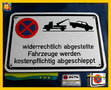 Parken verboten blech gebraucht kaufen  Sangerhausen