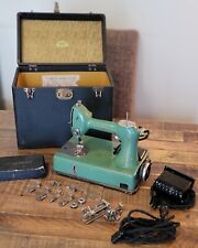 Vintage Green General Electric Model A Sewing Machine W/Case (Low Serial Number) for sale  Shipping to South Africa