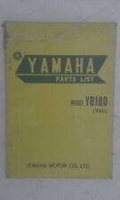 Yamaha parts list for sale  BALLYMENA