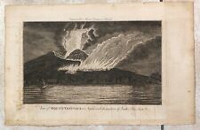 1778 incisione eruzione usato  Vittuone