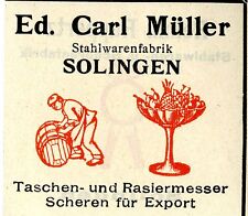 Carl müller solingen gebraucht kaufen  Hamburg